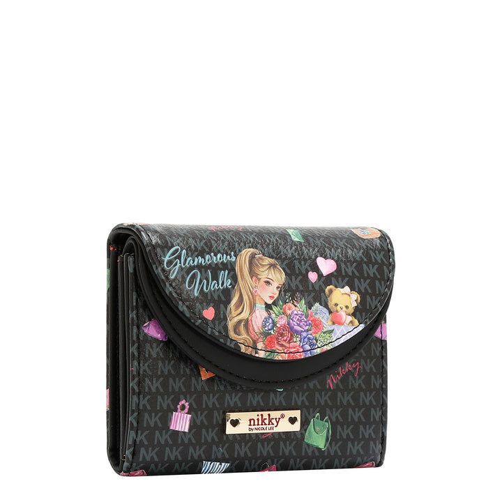DOUBLE FLAP COMPACT WALLET