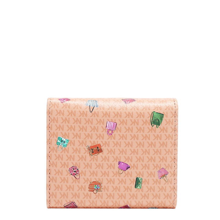 DOUBLE FLAP COMPACT WALLET