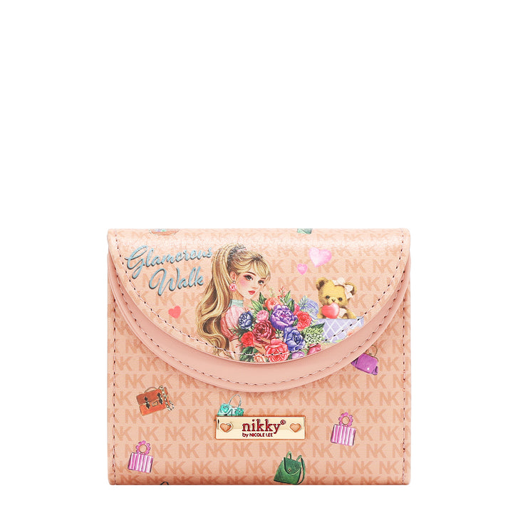 DOUBLE FLAP COMPACT WALLET